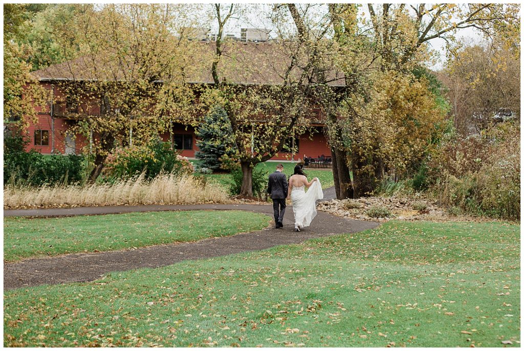 Bride and groom portraits Lauren Baker Photography Minneapolis Saint Paul Twin Cities wedding photographer Lost Spur Golf Course
