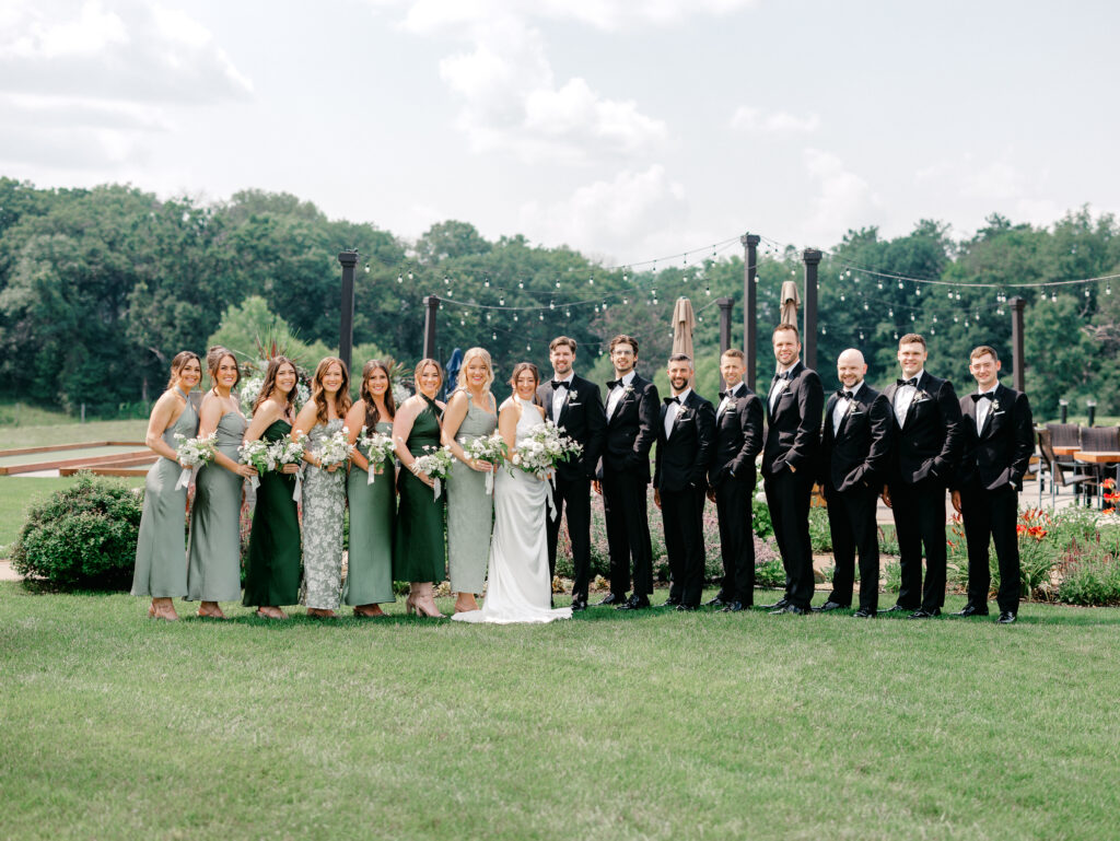 Vineyard Wedding Party color palette Inspiration