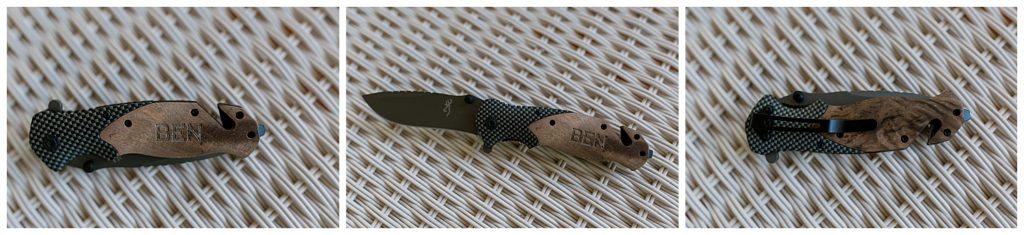 Altered Carbon personalized knife from Groovy Guy Gifts