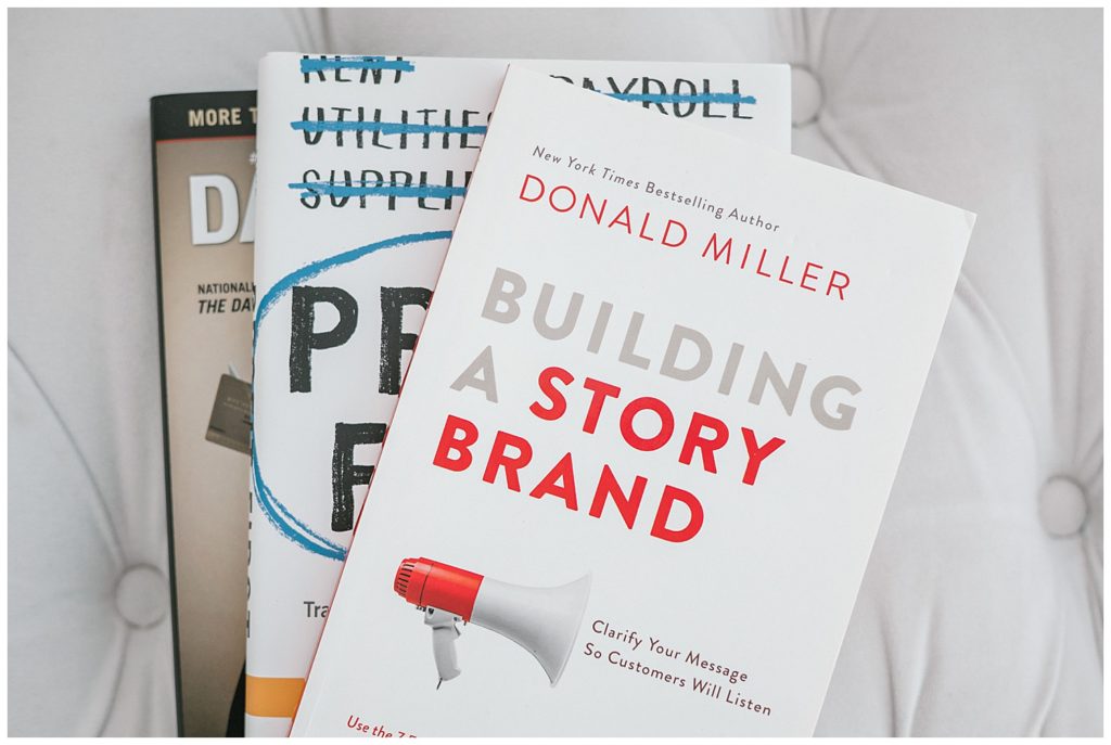 best business books for small business owners building a story brand photography mentor