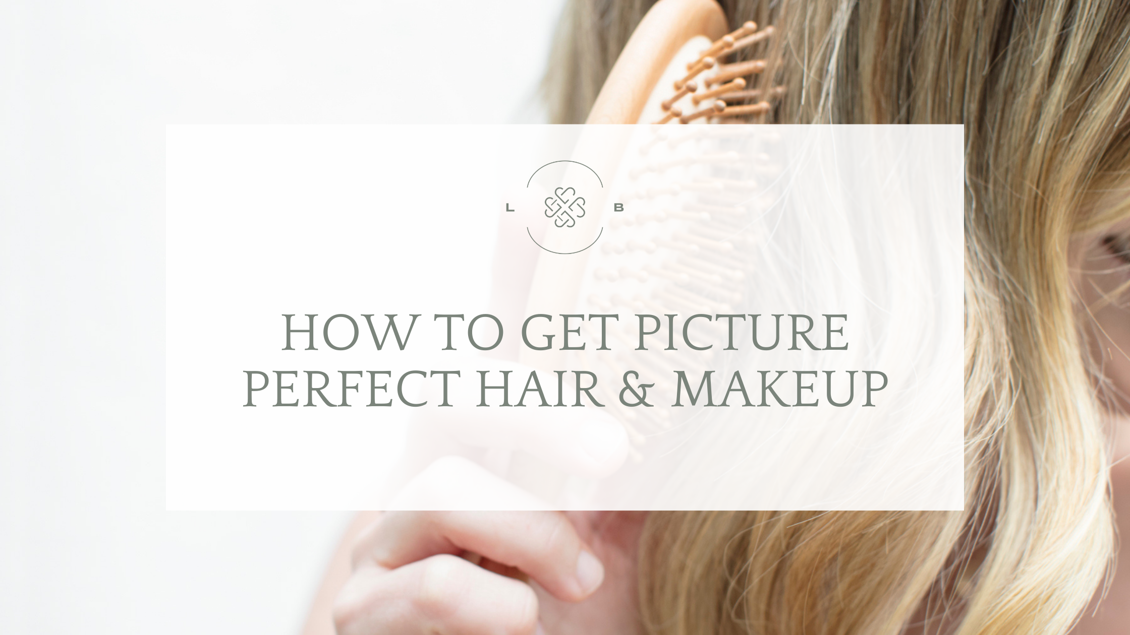 How to get beautiful photo session hair