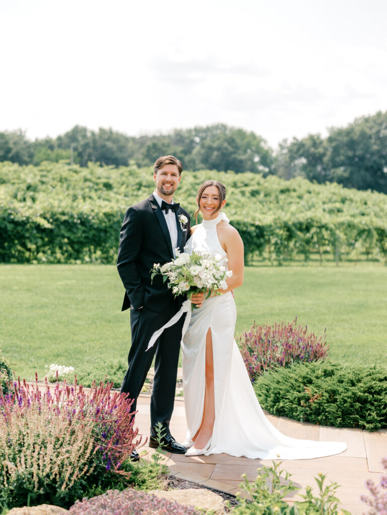 Classic portrait Vineyard Wedding Inspiration